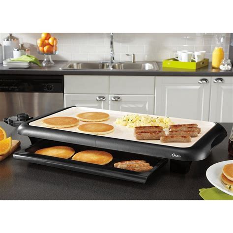 Best electric pancake griddle - Update, August 2023. We tested a few new griddles and revised our rankings slightly. Our favorite stovetop griddle remains the Cuisinart Chef’s Classic Nonstick Double Burner Griddle, but we’ve also designated a favorite cast-iron model, the Lodge Pro Grid Iron Reversible Griddle. For more information, see the review and chart below.